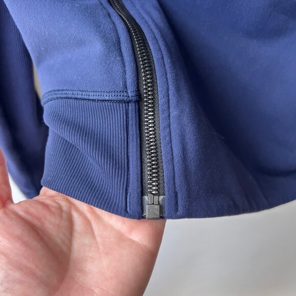 Lululemon Bhakti Yoga Jacket, Blue, Size 10 P12 - Picture 8 of 12